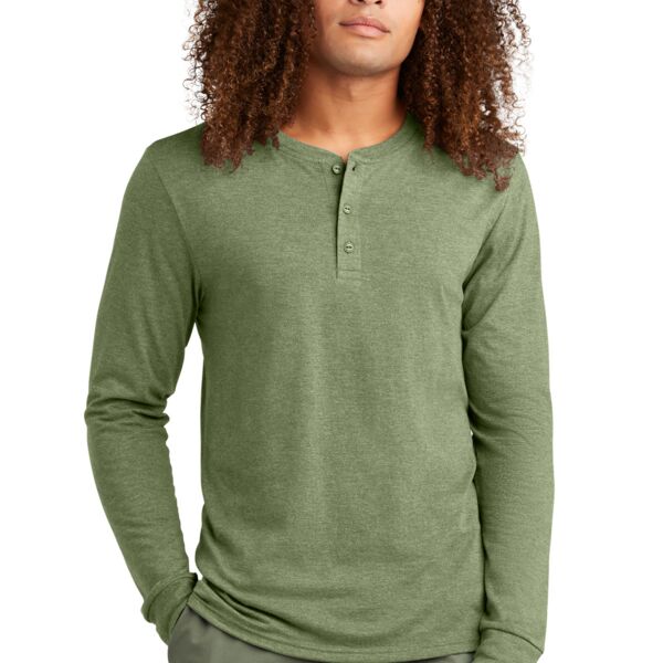 District Perfect Tri ® Long Sleeve Henley DT145 Perfect Tri ® Long Sleeve Henley Thumbnail