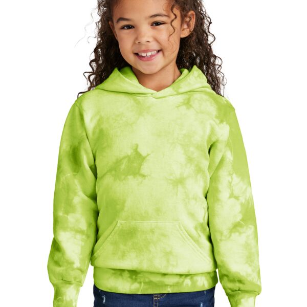 Port & Company Youth Crystal Tie Dye Pullover Hoodie PC144Y Youth Crystal Tie Dye Pullover Hoodie Thumbnail