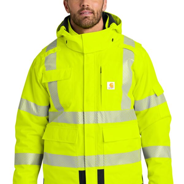 Carhartt Ansi 107 Class 3 Waterproof Heavyweight Insulated Jacket CT106694 Ansi 107 Class 3 Waterproof Heavyweight Insulated Jacket Thumbnail