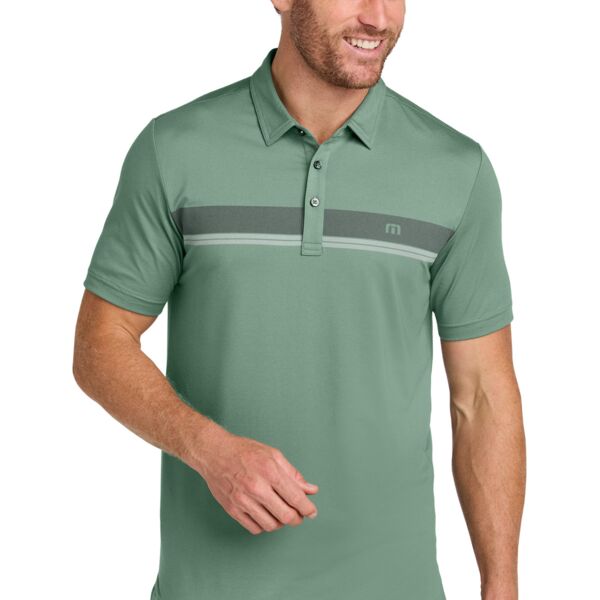 Travis Mathew Glenview Stripe Polo TMA41462 Glenview Stripe Polo Thumbnail