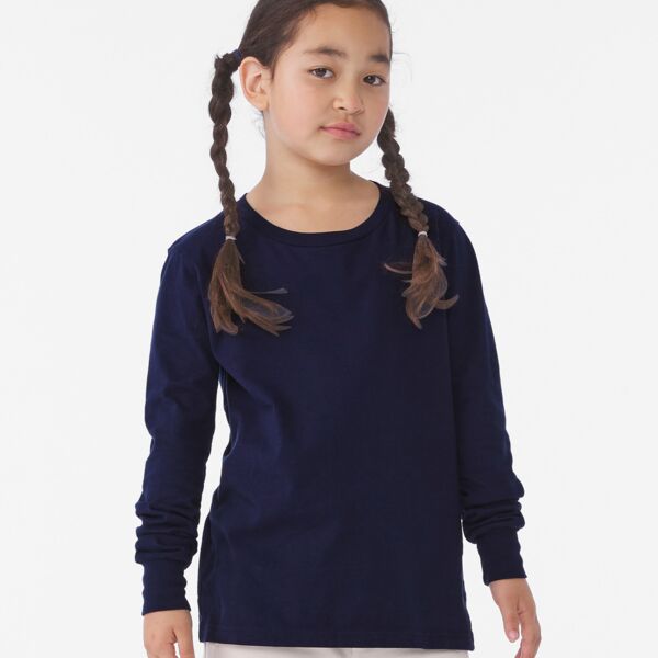 Bella + Canvas Youth Jersey Long Sleeve Tee BC3501Y Youth Jersey Long Sleeve Tee Thumbnail