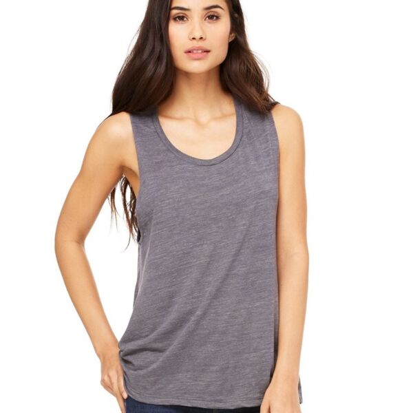 Bella + Canvas Women's Flowy Scoop Muscle Tank 8803 Women's Flowy Scoop Muscle Tank Thumbnail