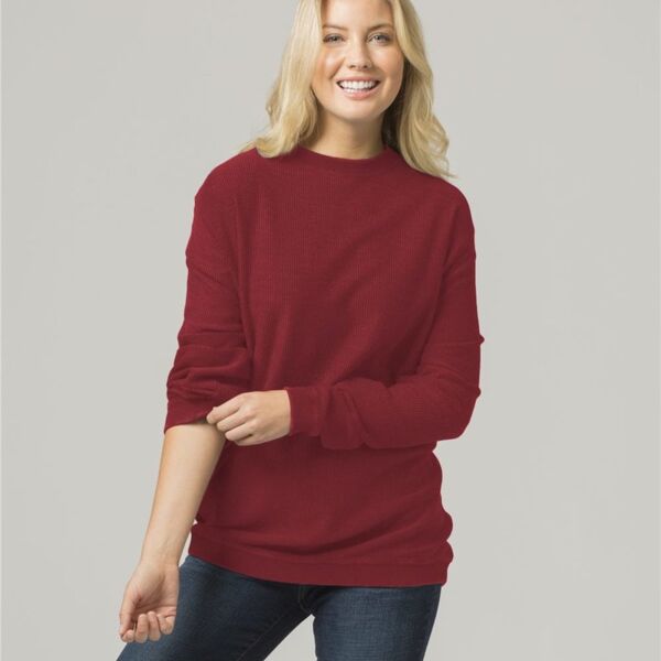 Boxercraft Unisex Corded Crewneck Sweatshirt D02 Unisex Corded Crewneck Sweatshirt Thumbnail