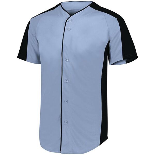 Augusta Sportswear Youth Full Button Baseball Jersey 1656 Youth Full Button Baseball Jersey Thumbnail