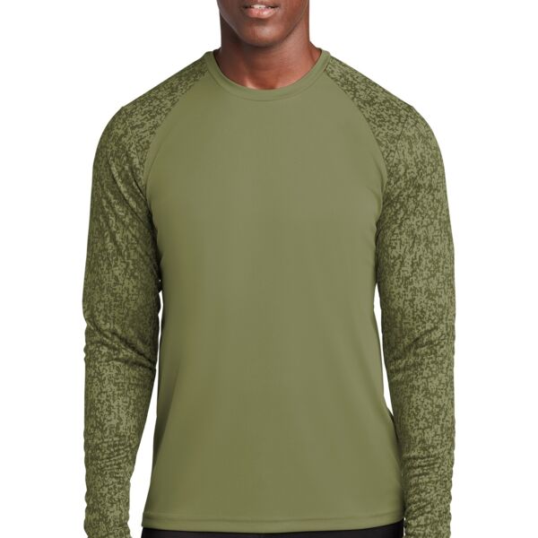 Sport Tek Long Sleeve Digi Camo Tee ST460LS Long Sleeve Digi Camo Tee Thumbnail