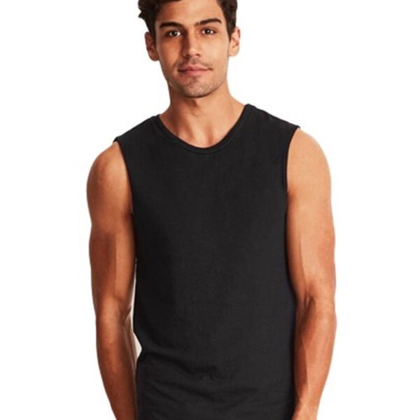 Next Level Apparel Men's Lightweight Cotton/Poly Muscle Tank 6333 Men's Lightweight Cotton/Poly Muscle Tank Thumbnail