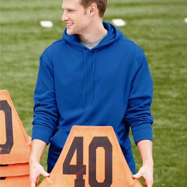 Augusta Sportswear Men's Wicking Fleece Hooded Sweatshirt 5505 Men's Wicking Fleece Hooded Sweatshirt Thumbnail