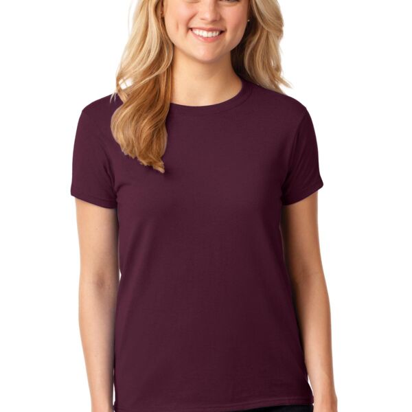 Gildan Ladies Heavy Cotton™ 100% Cotton T Shirt 5000L Ladies Heavy Cotton™ 100% Cotton T Shirt Thumbnail