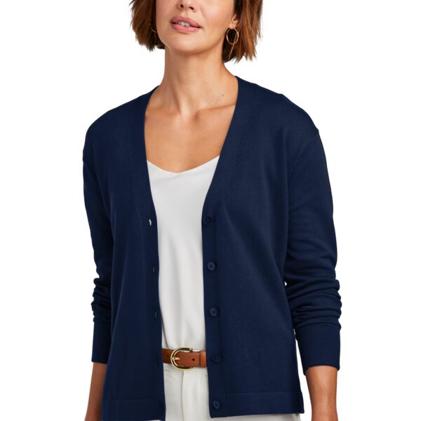 Brooks Brothers Women's Cotton Stretch Cardigan Sweater BB18405 Women's Cotton Stretch Cardigan Sweater Thumbnail