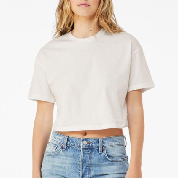 Bella + Canvas Women's Jersey Crop Tee BC6482 Women's Jersey Crop Tee Thumbnail