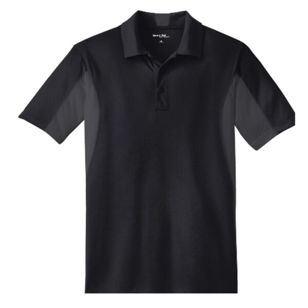 Side Blocked Micropique Sport Wick ® Polo Thumbnail