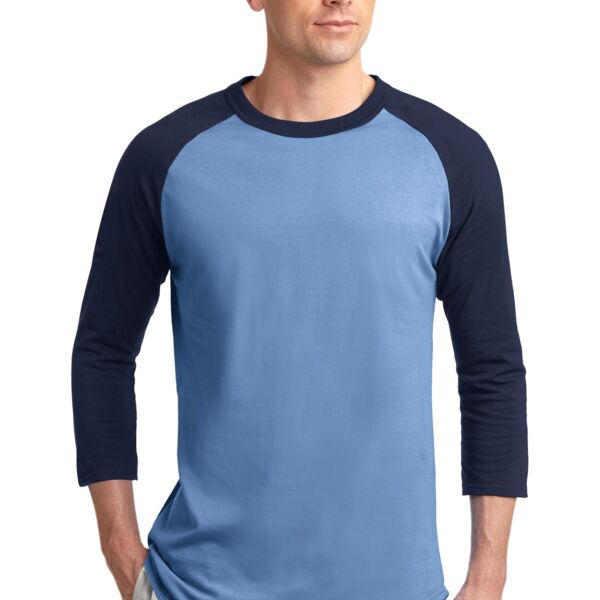 Sport Tek Colorblock Raglan Jersey T200 Colorblock Raglan Jersey Thumbnail