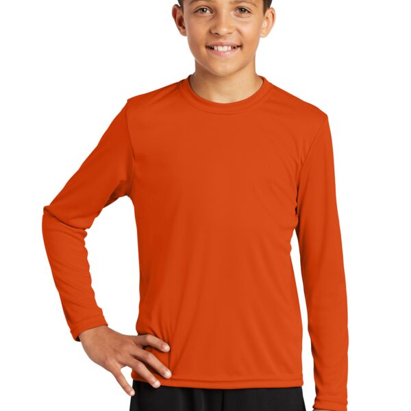 Sport Tek Youth Long Sleeve PosiCharge ® Competitor™ Tee YST350LS Youth Long Sleeve PosiCharge ® Competitor™ Tee Thumbnail