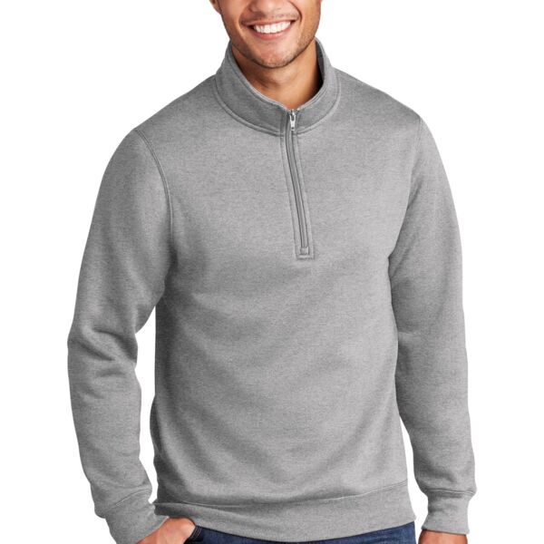 Port & Company ® Core Fleece 1/4 Zip Pullover Sweatshirt PC78Q ® Core Fleece 1/4 Zip Pullover Sweatshirt Thumbnail