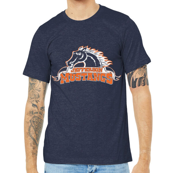 Adult Unisex Heather CVC Short Sleeve Tee - POWER Thumbnail