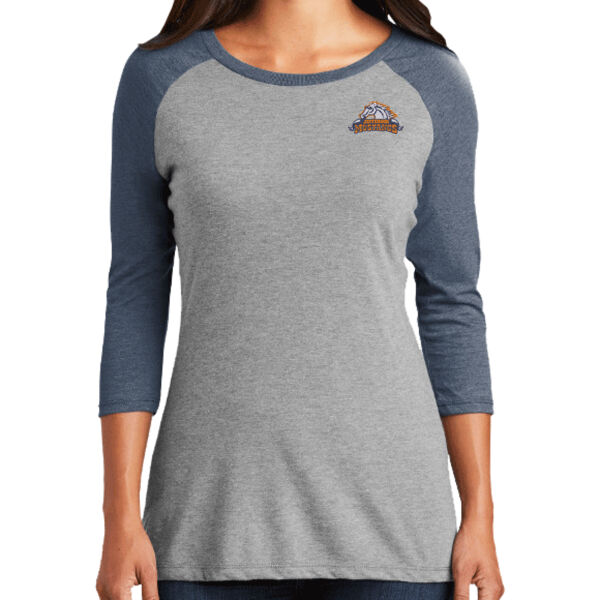 District ® Women’s Perfect Tri ® 3/4-Sleeve Raglan Thumbnail