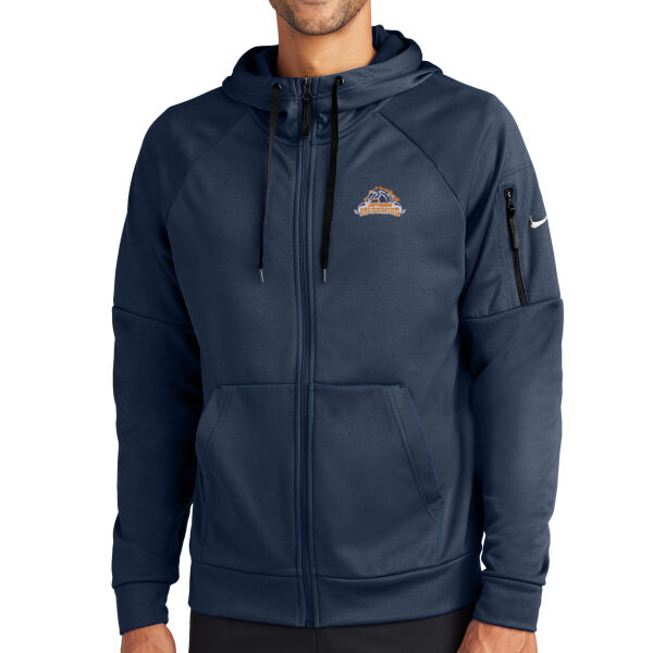 Nike Therma-FIT Pocket Full-Zip Fleece Hoodie  Thumbnail